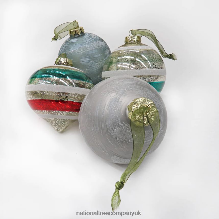 decoration | National Tree Company 24 Piece HGTV Home Collection Nostalgic Traditions Ornaments F2L4F538